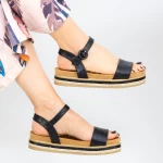 Frauen wt006 Sandalen schwarz Mei