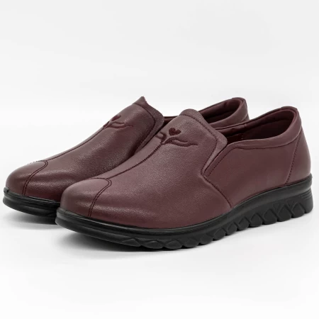 Frauenschuhe jeden Tag 18009 Kirsche Gebildet
