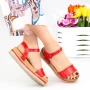 Frauen wt006 Sandalen rot | Mei
