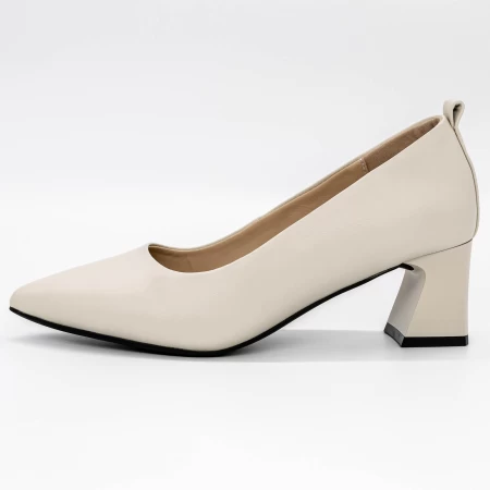 Crop Sohle Schuhe 267678 Creme | Gebildet