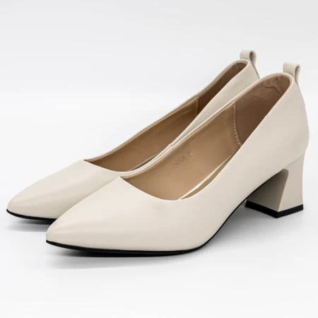 Crop Sohle Schuhe 267678 Creme | Gebildet