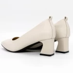 Crop Sohle Schuhe 267678 Creme | Gebildet