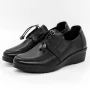 Frauenschuhe jeden Tag 5007 Schwarz Gebildet