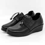 Frauenschuhe jeden Tag 5007 Schwarz Gebildet