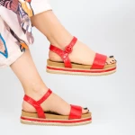 Frauen wt006 Sandalen rot | Mei