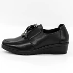 Frauenschuhe jeden Tag 5007 Schwarz Gebildet