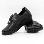 Frauenschuhe jeden Tag 5007 Schwarz Gebildet