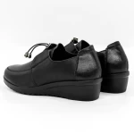 Frauenschuhe jeden Tag 5007 Schwarz Gebildet