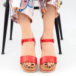 Frauen wt006 Sandalen rot | Mei