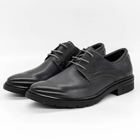 Herrenschuhe K82207 Dunkelgrau Mels