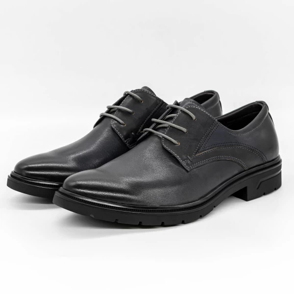 Herrenschuhe K82207 Dunkelgrau Mels