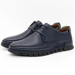 Herrenschuhe W2687-6 Blau Mels