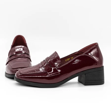 Frauenschuhe jeden Tag 6159 Kirsche Gebildet