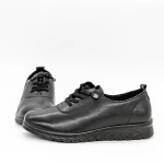 Frauenschuhe jeden Tag 18011 Schwarz Gebildet