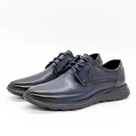 Herrenschuhe 32353-1 Blau Mels