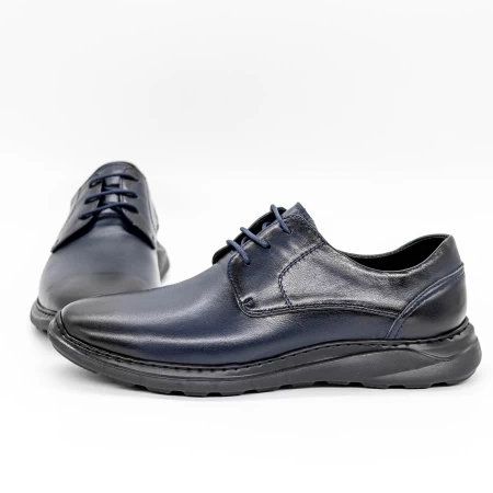 Herrenschuhe 32353-1 Blau Mels