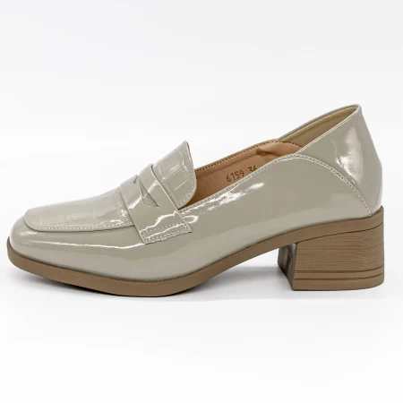 Frauenschuhe jeden Tag 6159 grau Gebildet