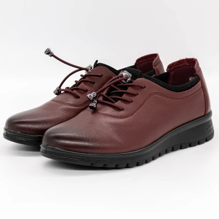 Frauenschuhe jeden Tag N015 Kirsche Gebildet