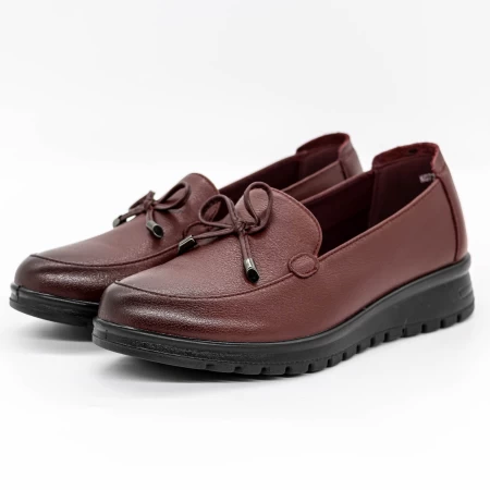 Frauenschuhe jeden Tag N073 Kirsche Gebildet