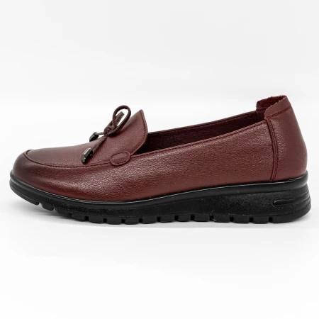 Frauenschuhe jeden Tag N073 Kirsche Gebildet