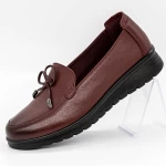 Frauenschuhe jeden Tag N073 Kirsche Gebildet
