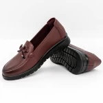 Frauenschuhe jeden Tag N073 Kirsche Gebildet
