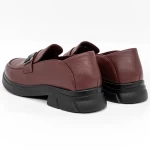 Frauenschuhe täglich N221 Wiśniowy | Gebildet