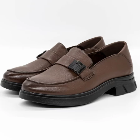 Frauenschuhe jeden Tag n221 braun Gebildet