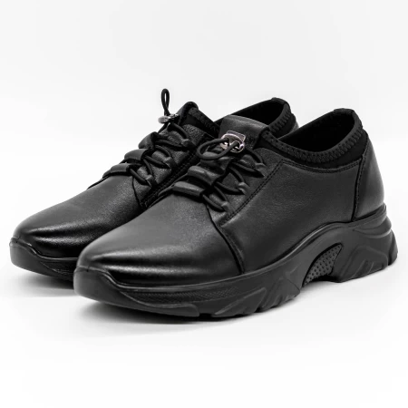 Frauenschuhe jeden Tag N3299 Schwarz Gebildet