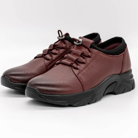Frauenschuhe jeden Tag N3299 Kirsche Gebildet