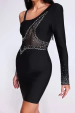 Frauenkleid R2307 Schwarz Neue Ära