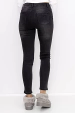 Frauen -Denimjacke GH7365E Schwarz | Gesicht
