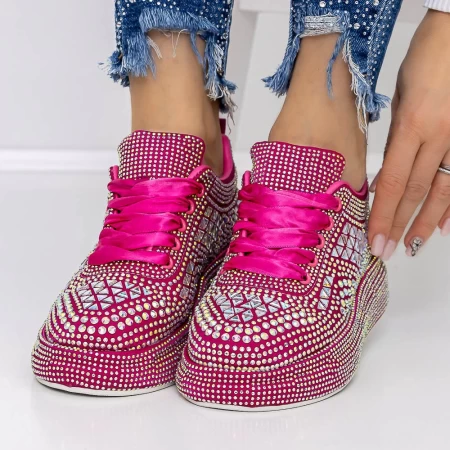 Frauen -Sneaker 3WL86 Fuchsia | Mei