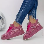 Frauen -Sneaker 3WL86 Fuchsia | Mei