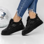 Frauen -Sneaker 3WL86 Schwarz Mei