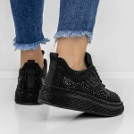 Frauen -Sneaker 3WL86 Schwarz Mei
