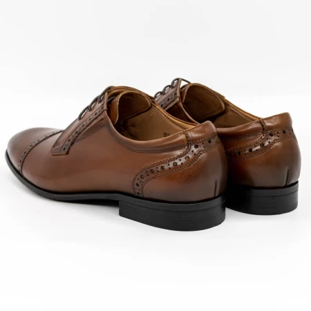Herrenschuhe 003-A036 Brown Eldemas