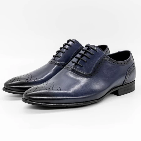 Herrenschuhe 792-047 Blau Eldemas