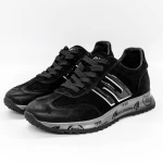 Herren Sports Schuhe A8899-11 Black | Franco Gerardo