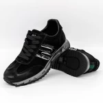 Herren Sports Schuhe A8899-11 Black | Franco Gerardo
