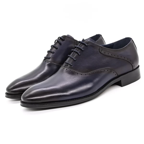 Herrenschuhe Y2028-52 Blau Eldemas