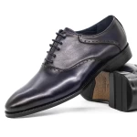 Herrenschuhe Y2028-52 Blau Eldemas