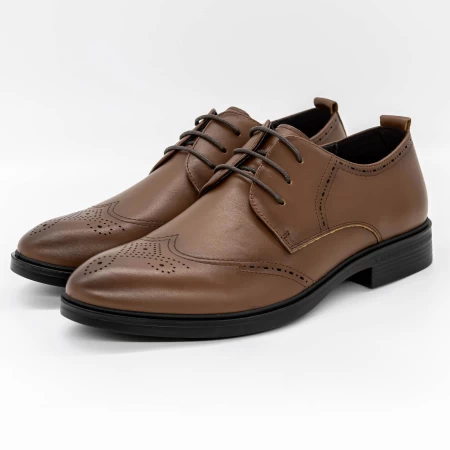 Herrenschuhe 1D8056 Brown Eldemas