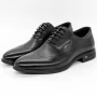 Herrenschuhe F066-025 Schwarz | Eldemas
