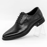 Herrenschuhe F066-025 Schwarz | Eldemas
