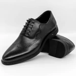 Herrenschuhe F066-025 Schwarz | Eldemas