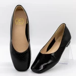 Ballerinas 60372 Schwarz Gebildet