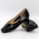 Ballerinas 60372 Schwarz Gebildet