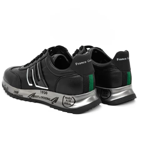 Männer Sportschuhe A8899-1 Schwarz Franco Gerardo