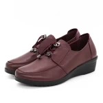 Frauenschuhe jeden Tag 5007 Kirsche Gebildet